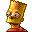 3D Bart icon